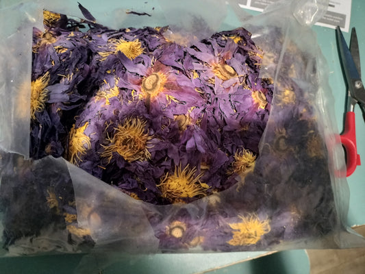 100 grams of Organic Egyptian Blue Lotus